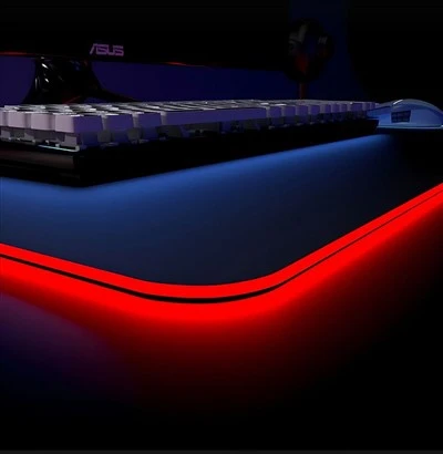 Vattentät RGB LED-musmatta